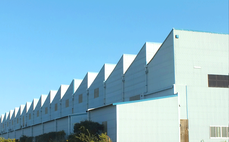 遮熱シート、工場の使用イメージ